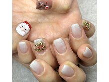 エムグレー(m.grey)/クリスマスネイル☆