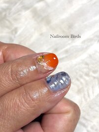 daytime&sanset夏ネイル♪