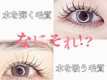 エースラッシュエヌ(A/N)/毛は撥水毛と吸水毛に分かれます