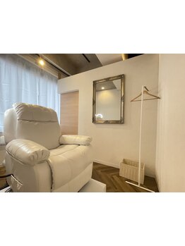 個室があるサロン