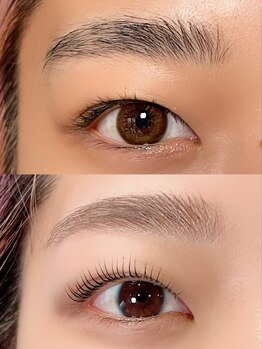 アイブロウメニューがあるサロン