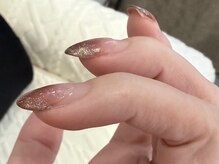 ネイルズミューコ 四谷三丁目店(nail’s MyuCo)の雰囲気（伸びても気付かれにくいフラットな段差を目指して仕上げます。）