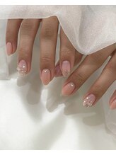 ラリーネ 表参道店(Larine)/シンプルラメネイル