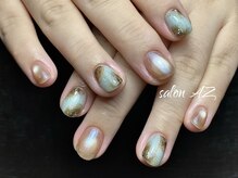 サロン エージー(salon AZ)/季節定額、ニュアンスネイル