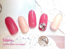 ネイルサロン フェリーチェ(felice)/【定額ネイル】¥7980