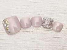 ネイルサロン アミュゼ/定額デザインフットジェル