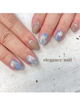 エレガンス・ネイル 豊田店/大理石風ネイル
