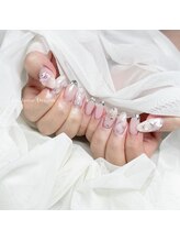 アン ジョーヌドラゴ/【自爪ネイル】チェックネイル