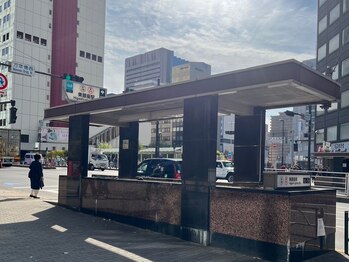 モストアイズ 東銀座(most eyes)/道案内2 まつ毛パーマ眉毛サロン