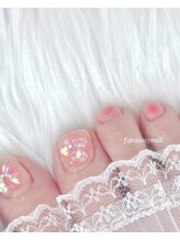 ファラウェイネイル(Faraway nail)/フットネイルもフィルイン☆