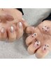 【オフ/フィルイン無料】5本ワンカラー＋5本同じアートデザインコース