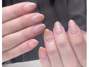 メオネイル(MEO NAIL)/ラメグラデーション