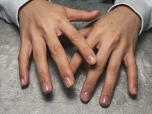 オムネイル 渋谷(HOMME NAIL)/クリアジェル ¥4.400
