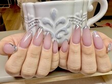 キミネイル(Kimi nail)/ガラスフレンチ