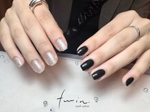 ツインネイル 塩釜口店(twin.nail)/フラッシュワンカラー