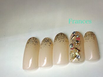 フランセス(Frances)/縦ラインストーン