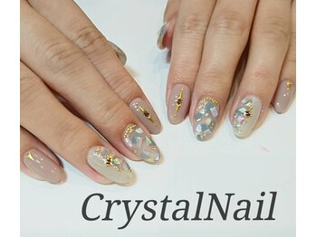 クリスタルネイル イオンモール広島府中店(CRYSTAL NAIL)/シェルネイル