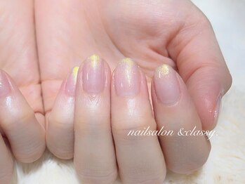 ワンカラーネイル/オーロラ