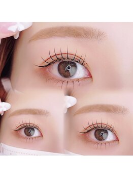 ユーアイ/眉毛スタイリング×まつ毛パーマ