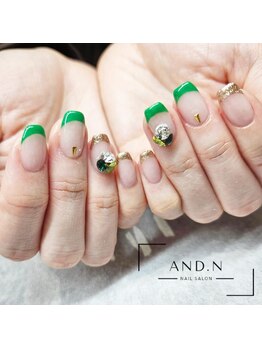 アンド エヌ(AND.N)の写真/―自爪育成×センス抜群ニュアンスデザインー　パラジェル・フィルイン対応のプライベートネイルサロン♪