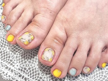 ヴァン カウンシル 伊那(VAN COUNCIL)/お客様ネイル☆フットジェル