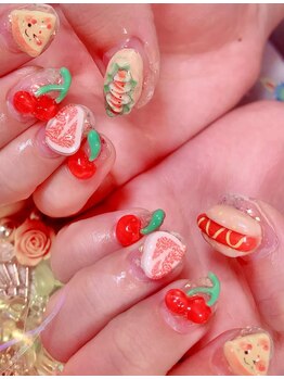 チャーレム ネイル(charlem nail)/いっぱい食べるネイル♪