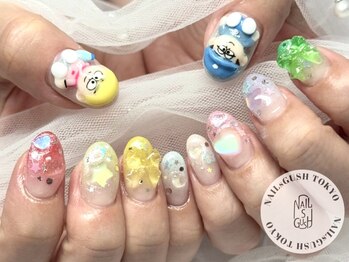 ネイルズガッシュトウキョウ 横浜西口店(NAILsGUSH TOKYO)の写真/イベント・ライブ・ブライダル・お呼ばれなど特別な日のネイル"NAILsGUSH"へ!オーダーネイルで周りに差を★