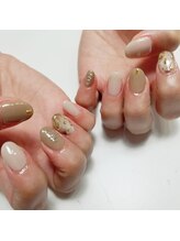キイコネイル(kiiko.nail)/ニュアンスネイル
