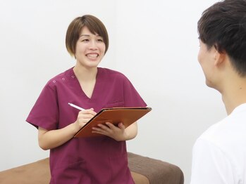 かえで接骨院 石山院/相手にわかりやすい説明