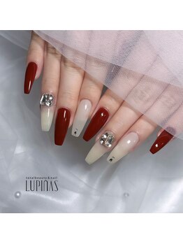 ルピナス(LUPINAS)/ボルドーネイル