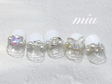 ミウ ネイル(miu nail)/キラキラ◆ワンホンネイル￥7990