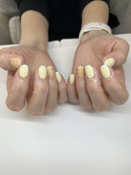 チェックネイル