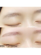 エストブロウ 麻布十番店(est brow)/眉毛 アイブロウ 間引き