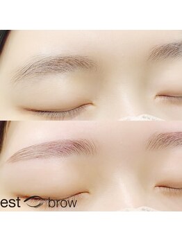 エストブロウ 麻布十番店(est brow)/眉毛 アイブロウ 間引き