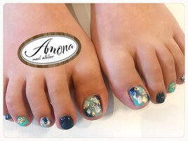 ペディキュア &nbsp;cool color ♪