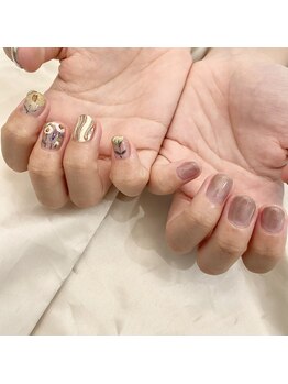 ネイルスペース ジェイズ ピンキー(NAIL SPACE J's PINKY)/フラワーネイル♪