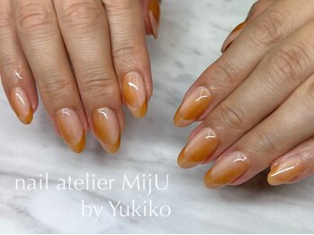 ネイル アトリエ ミジュ(nail atelier MijU)/オンブレフレンチ