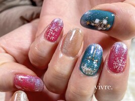 手書き/マグネット/クリスマス