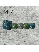 はあとねいる 町田店/Design No.M-7 フットネイル