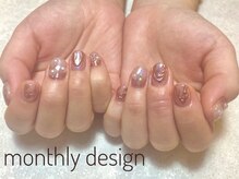 ルア(lua.)/ピンクミラー＊9月monthly