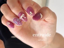 アントレッド(entraide)/韓国風ピクシーネイル