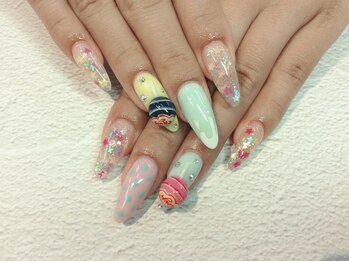 ジャスミンネイル(Jasmine Nail)/スカ or チップ★やり放題コース