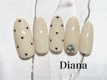 ディアナ ひたちなか高場店(DIANA)/定額ネイル 6600円 B-008