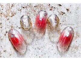 ポッとチークのときめきネイル