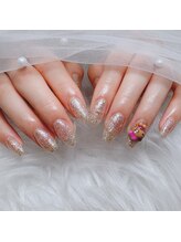 グリッター(Glitter)/ラメグラデーション