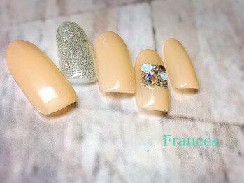 フランセス(Frances)/シンプルスクエア型ストーン