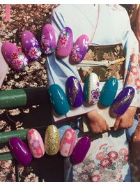 成人式ネイル☆