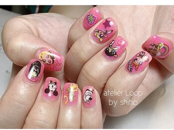 アトリエループ(atelier Loop by shiho)/キャラクターネイル