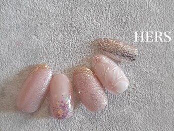ハーズ(HERS)/H☆プチゴージャスアート¥8500
