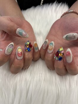 ハニービー(Honey Bee)/ぷくぷくネイル